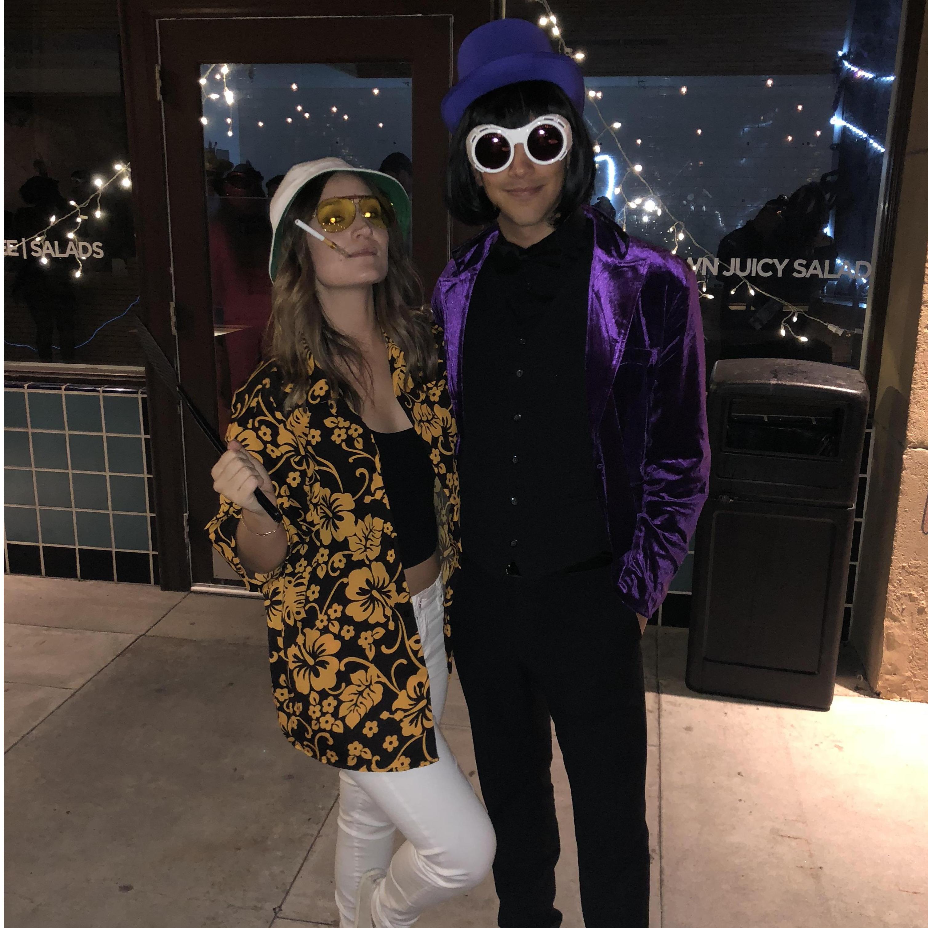 & can't forget the many "matching" halloween costumes!