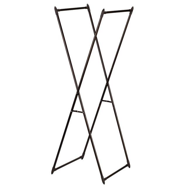 Household Essentials 5277 Laundry Valet Garment Rack | Drying Rack | Bronze