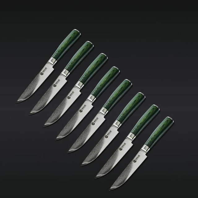 Hex Clad 8 Piece Steak Knives Set