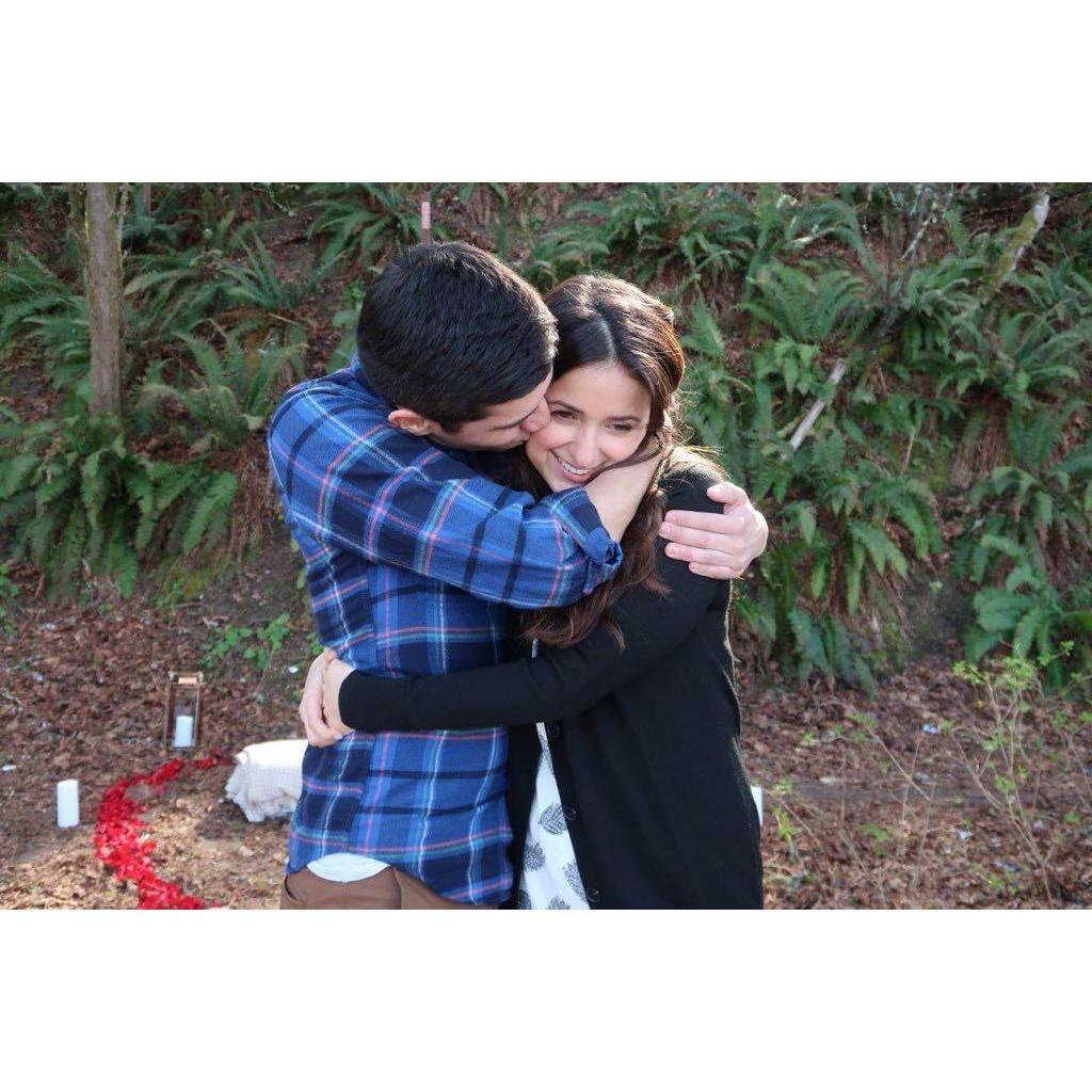 After he proposed