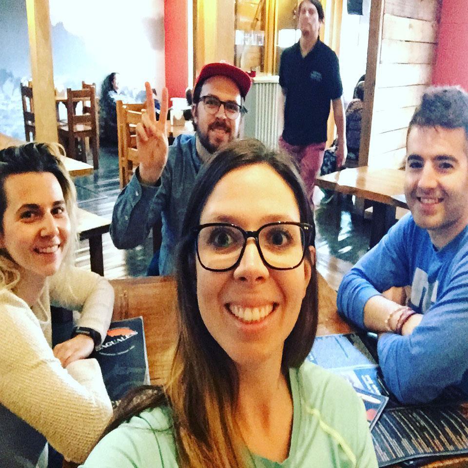 Day before we set out for the W trail in Patagonia, Chile