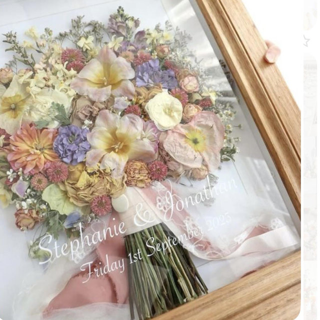 Bridal Bouquet Floral Preservation