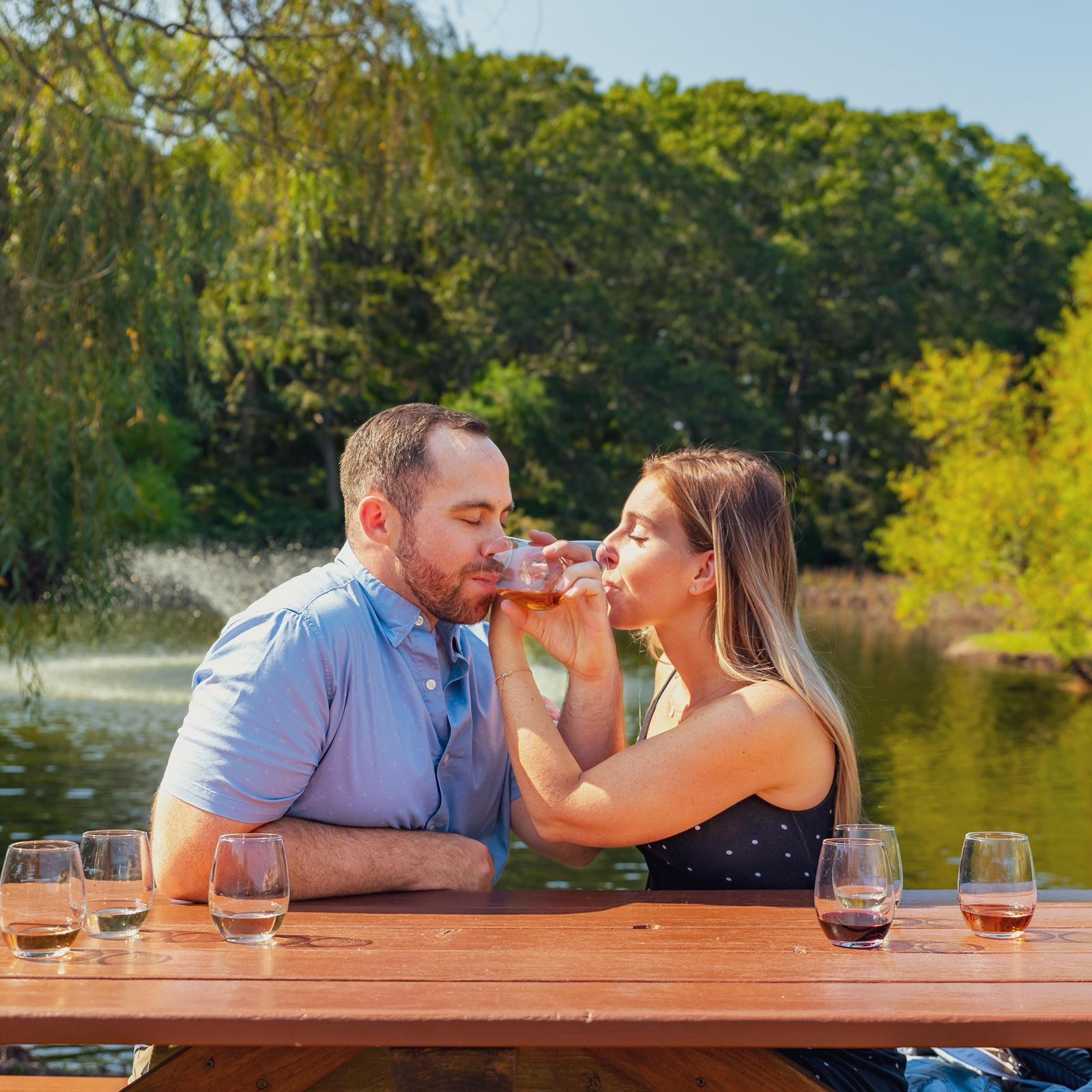 Cheers, we’re engaged!