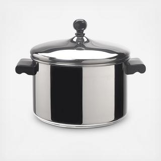 Classic Stainless Covered Stock Pot