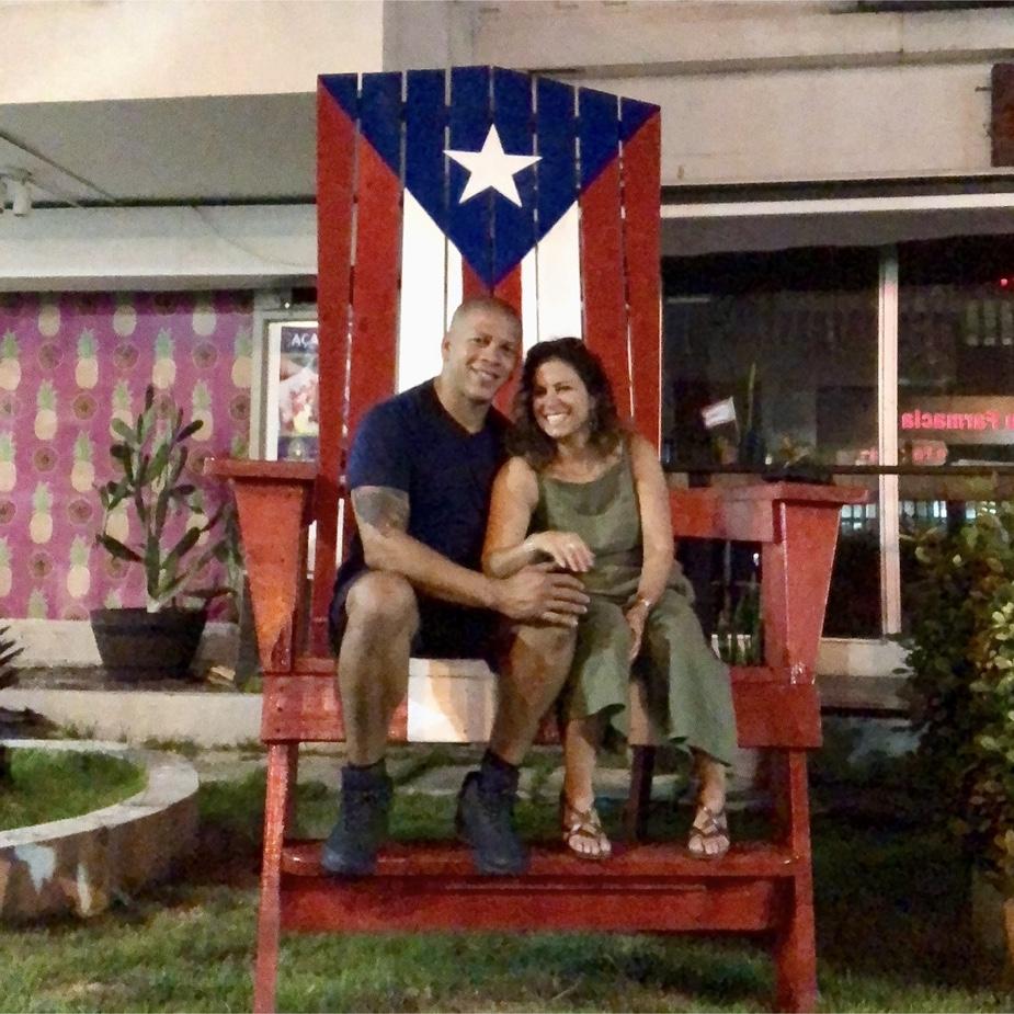 Luisa’s first visit to Puerto Rico