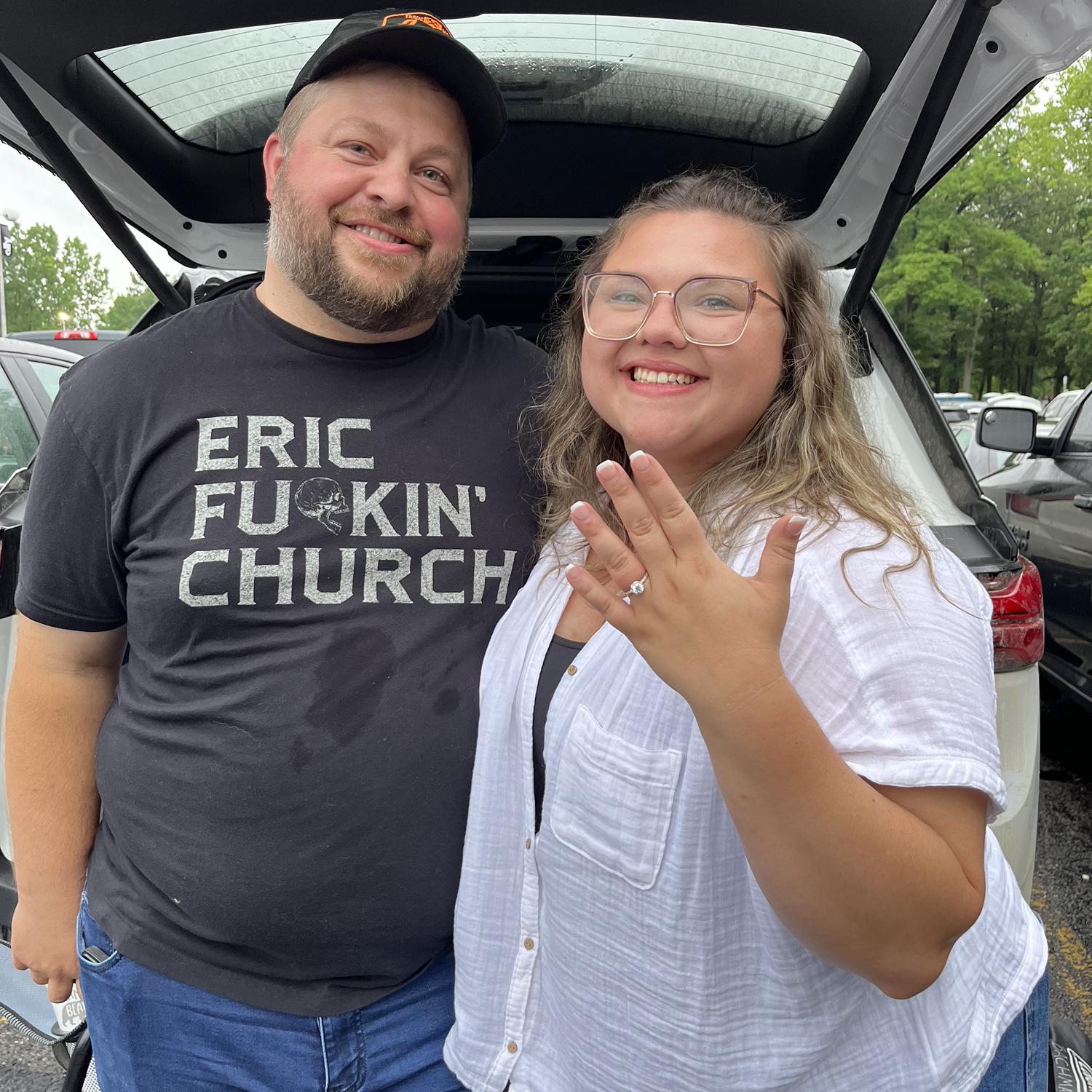 The day we got engaged
