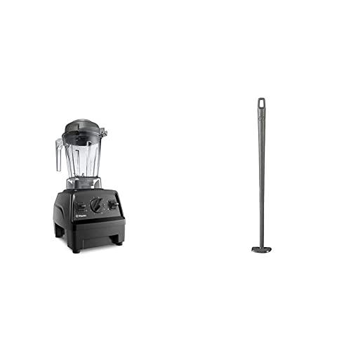 Vitamix E310 Explorian Blender, Professional-Grade, 48 oz. Container, Black & Blade Scraper Accessory, Grey