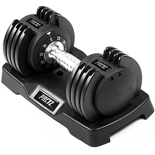 PRCTZ Adjustable Dumbbell, Single - Available in 25lb & 55lb