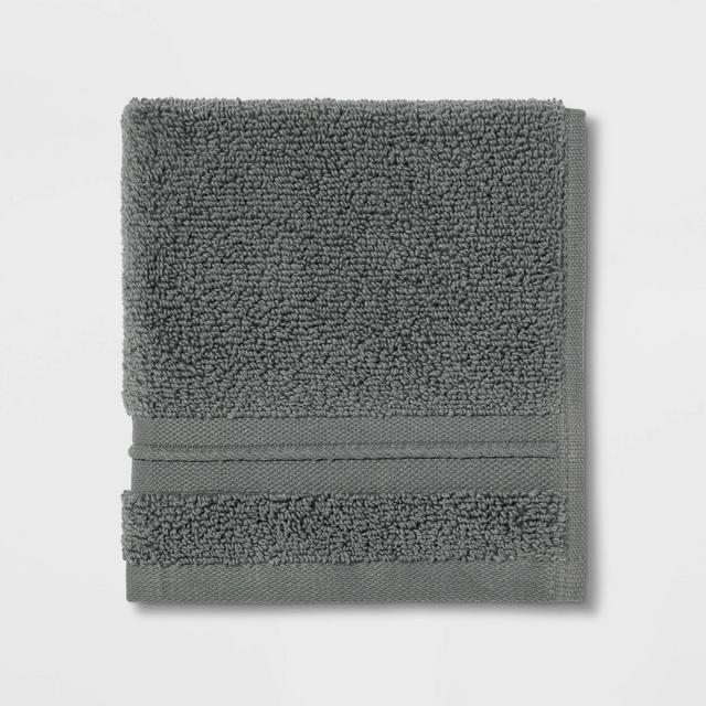 Washcloth Dark Gray - Threshold Signature™