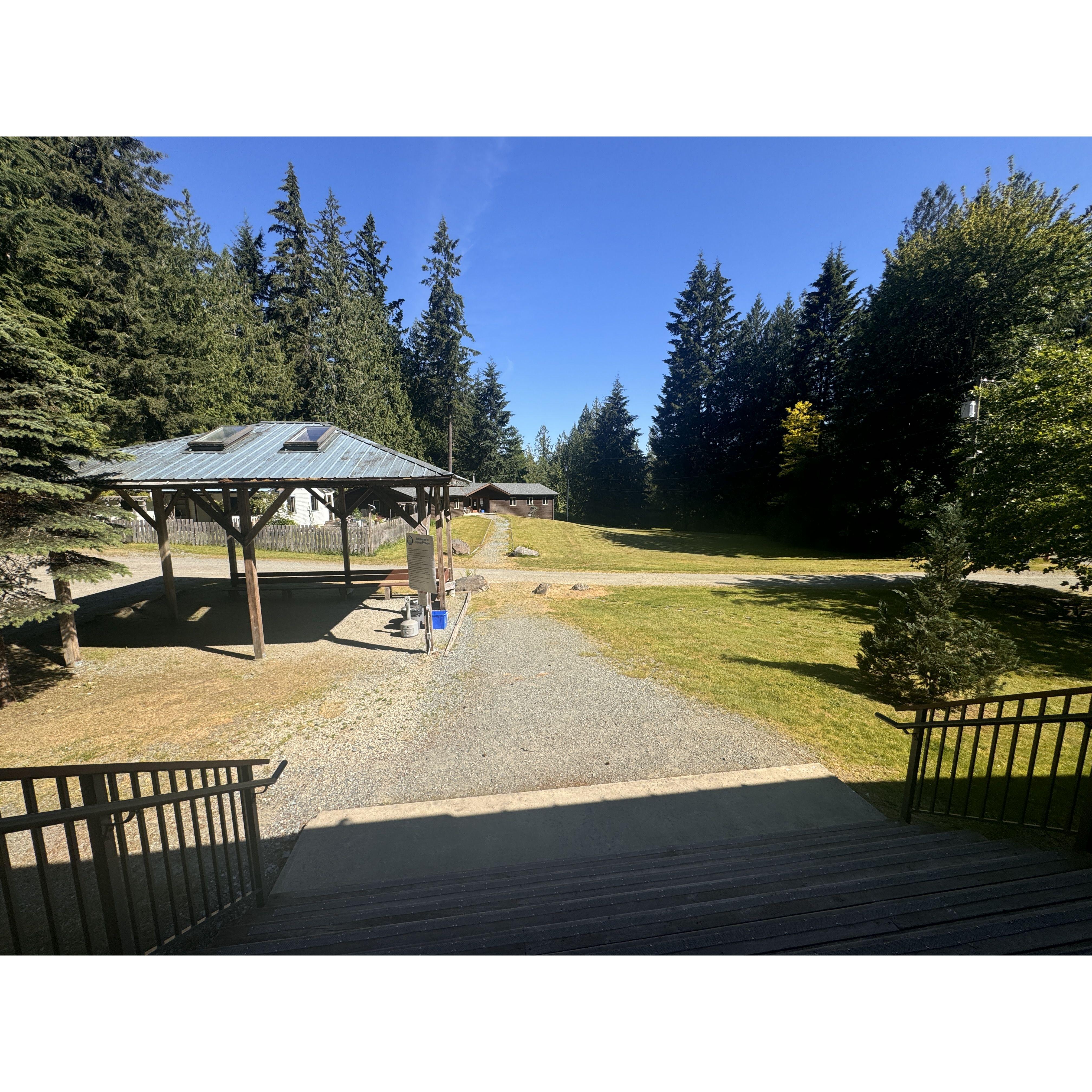 Camp Pringle - Smoking Pit