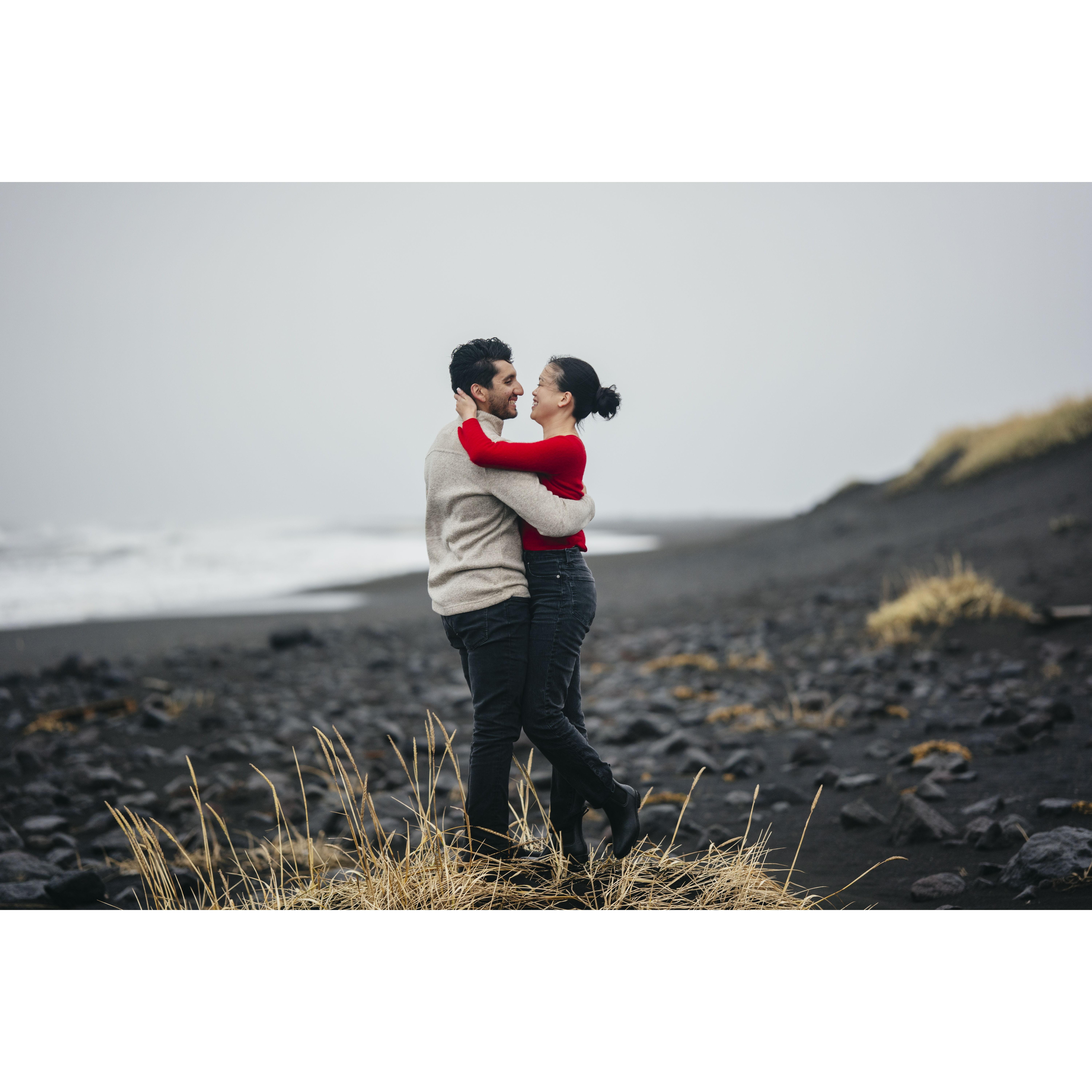 Our engagement photos in Iceland.