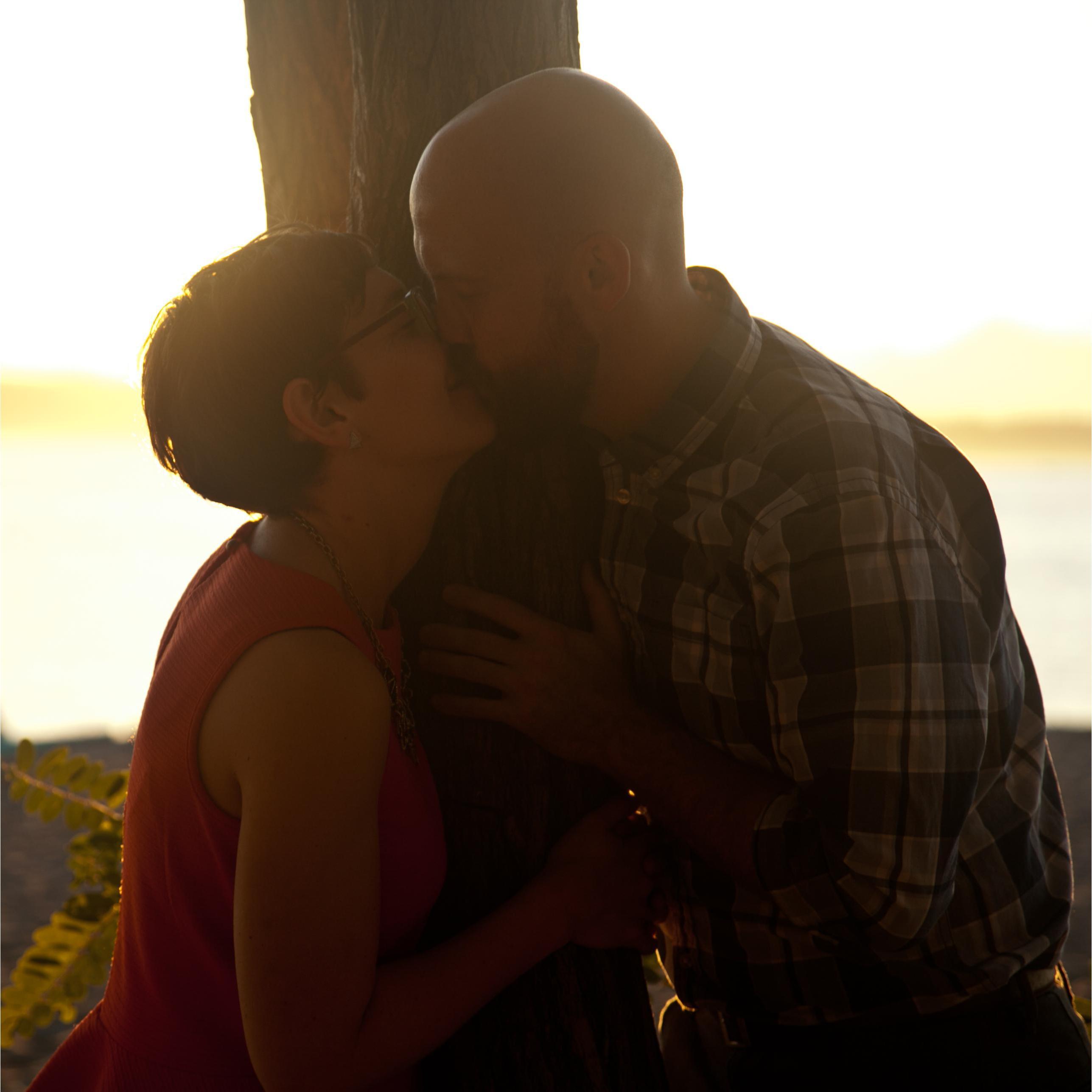 EW!! Kissing! Photo by Phu Van.