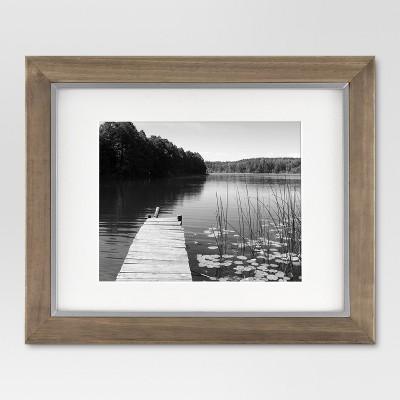 Single Picture Frame 11X14 Brown - Threshold™