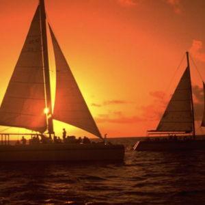 Sunset cruise in Aruba