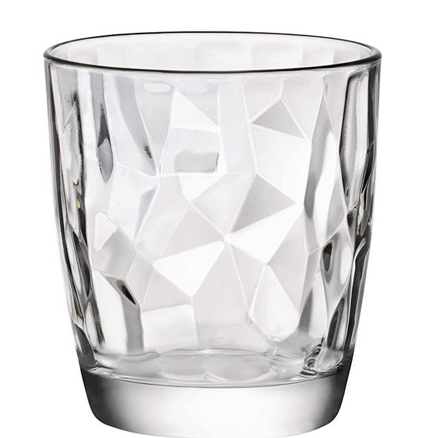 Bormioli Rocco Diamond 13.25 oz. Double Old Fashioned Glass, Set of 4