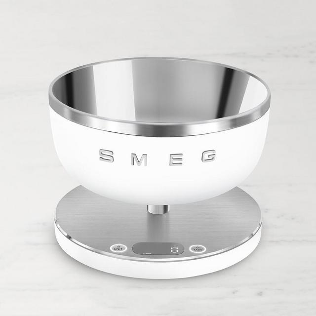 SMEG Contemporary Kitchen Scale, White