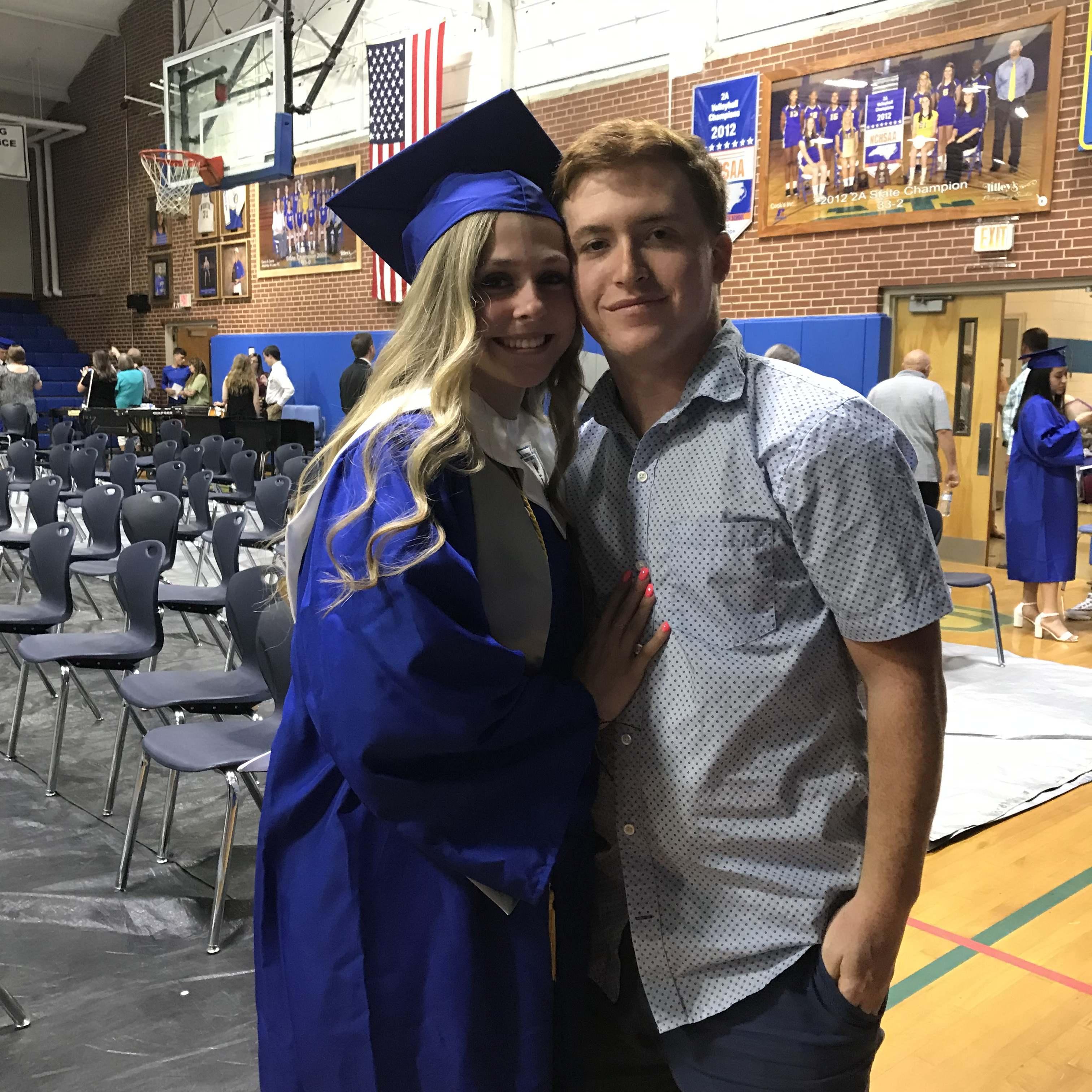 My high school graduation!