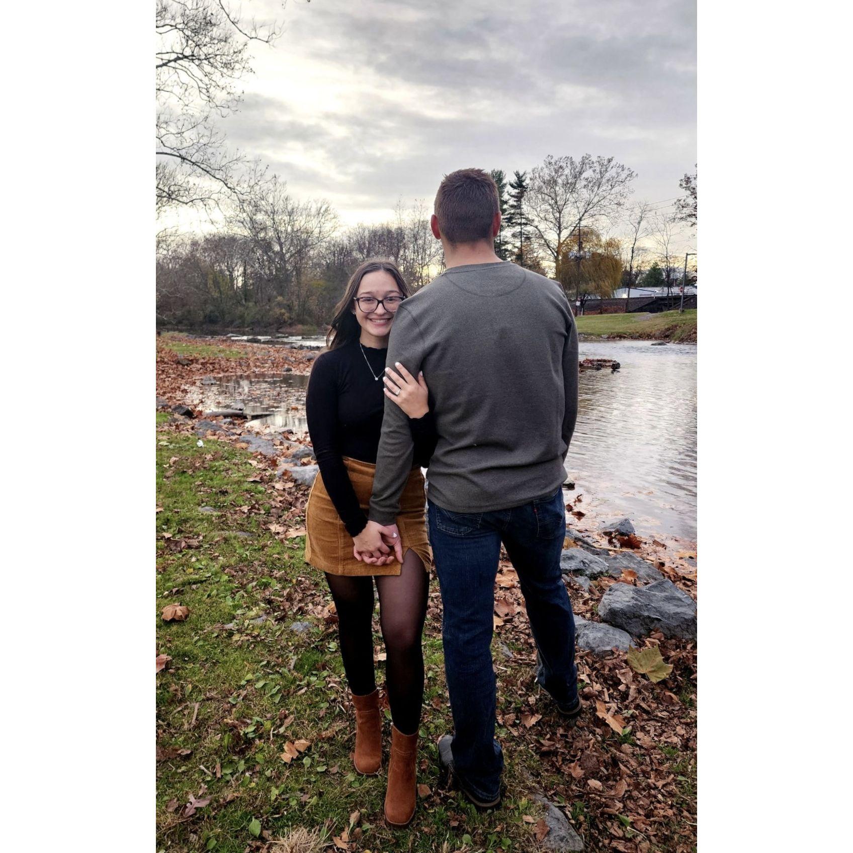 Our engagement shoot! Fall 2022