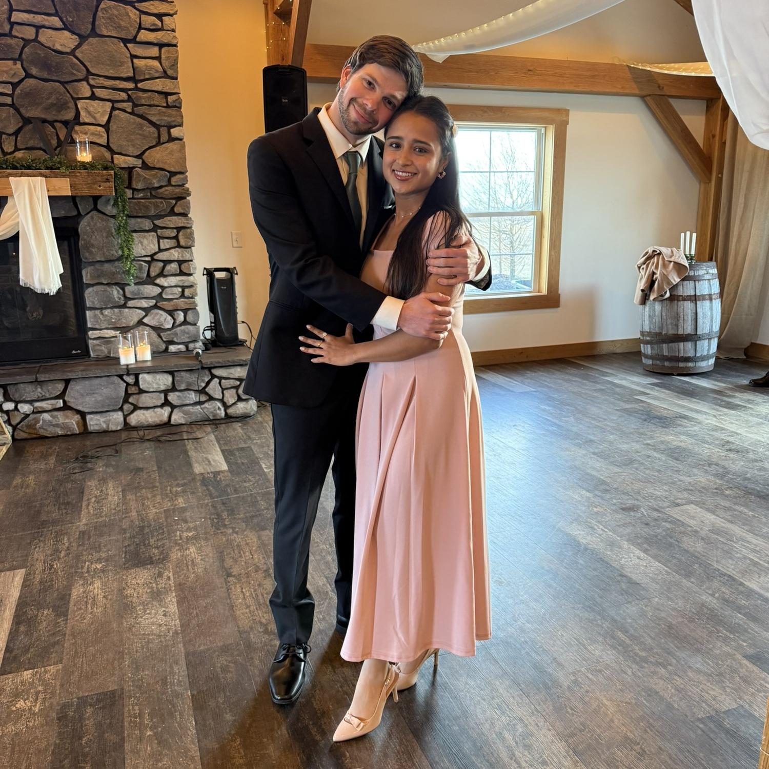 March 1st - first wedding together
