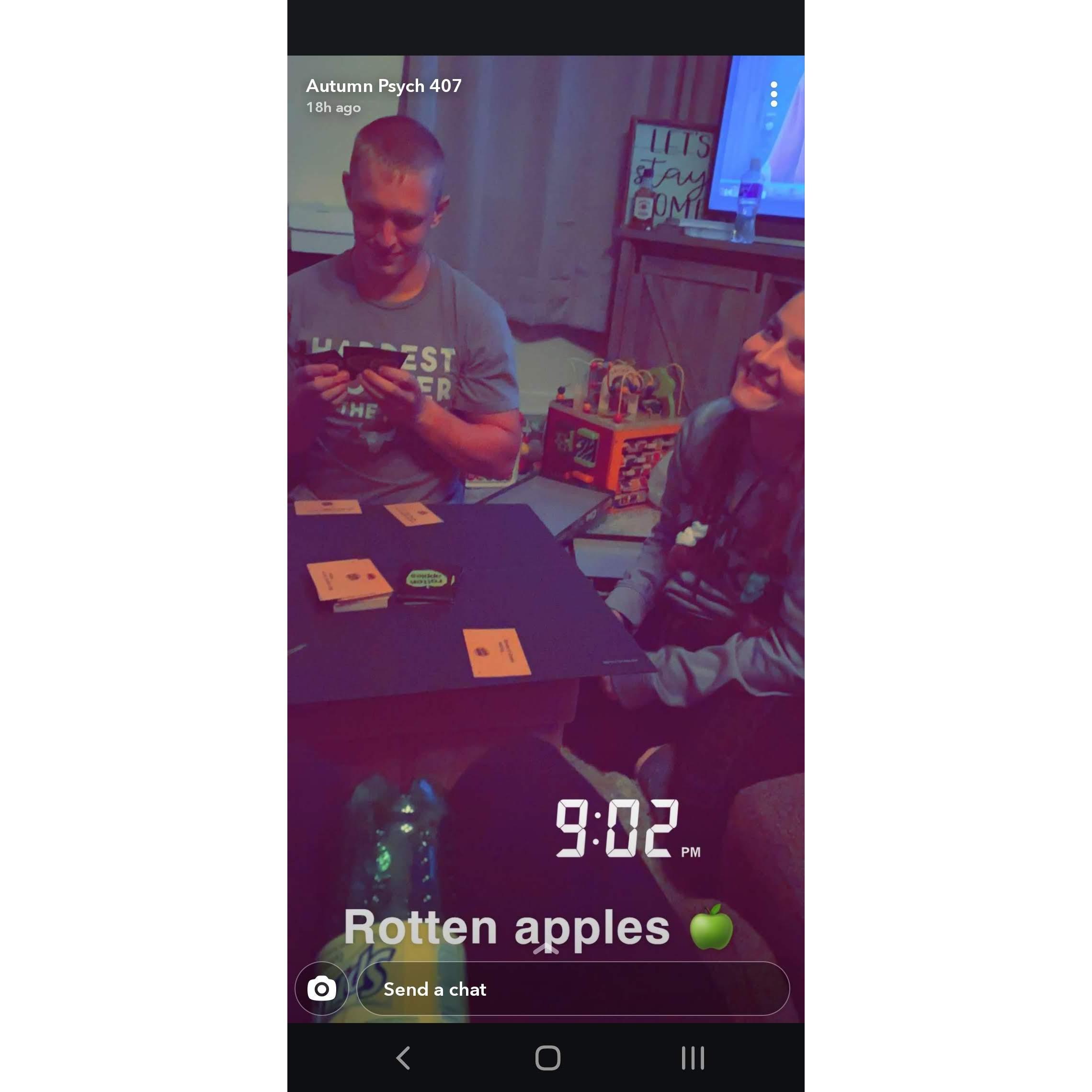 Game night with Autumn and Jake