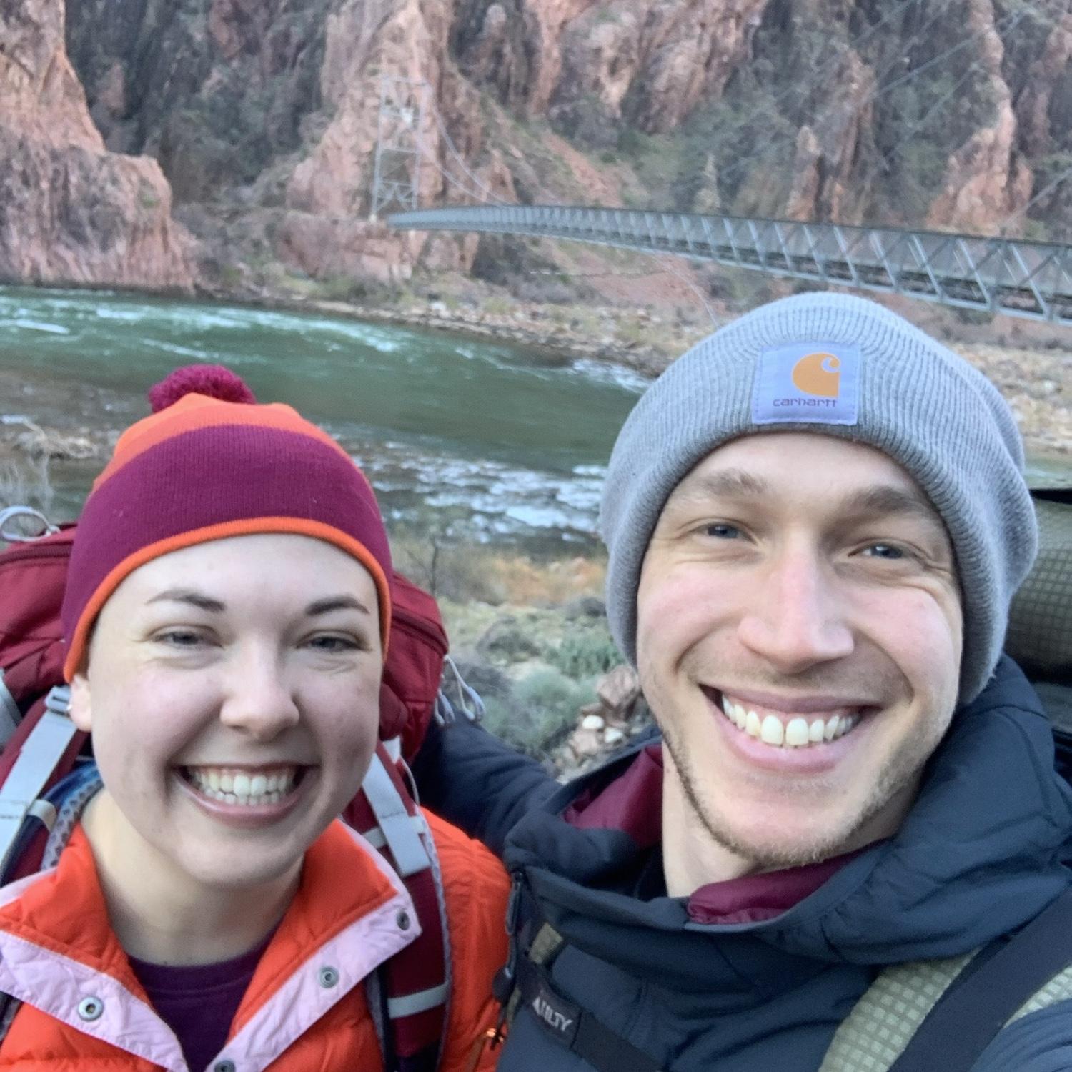 Made it to the bottom of the Grand Canyon! Now just have to get all the way back up…