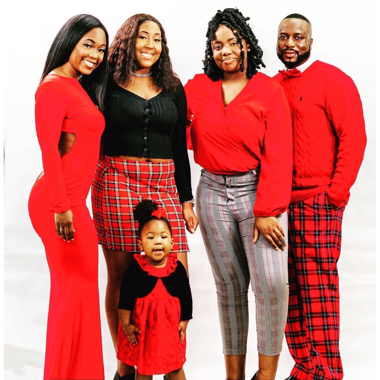 This was our first Christmas picture (2020)