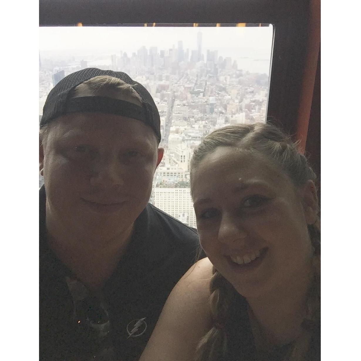 Our first time in NYC!