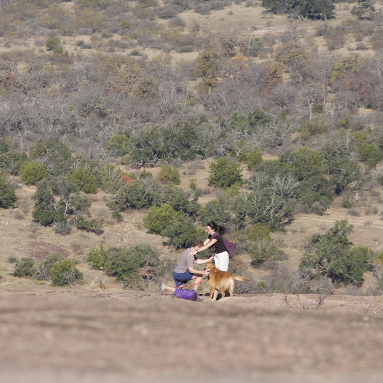 December 20, 2025 - Jake proposed! Enchanted Rock
