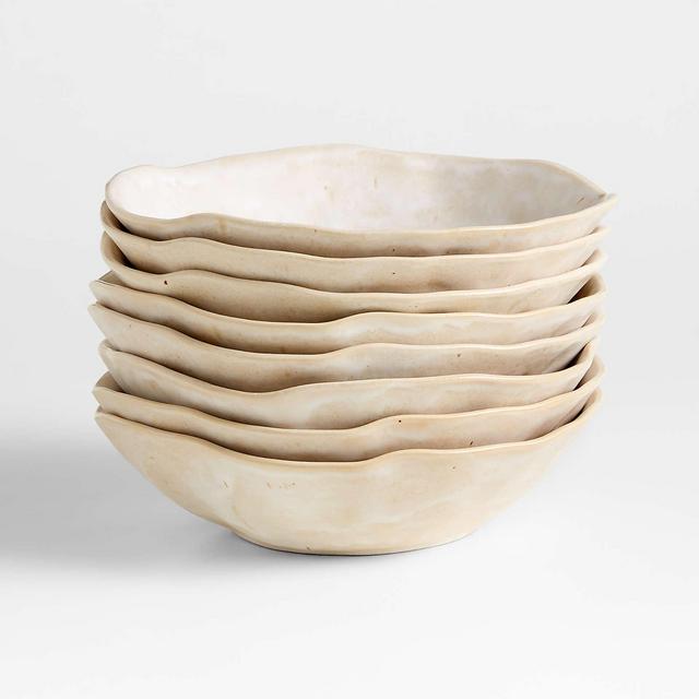 Kiln Pasta Bowls by Leanne Ford, Set of 8