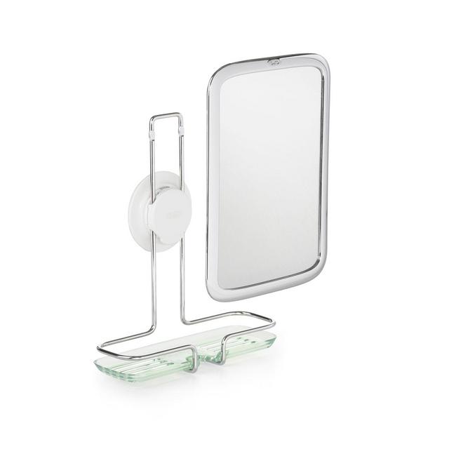 OXO Good Grips® Fogless Adhesive Mount Mirror in Chrome