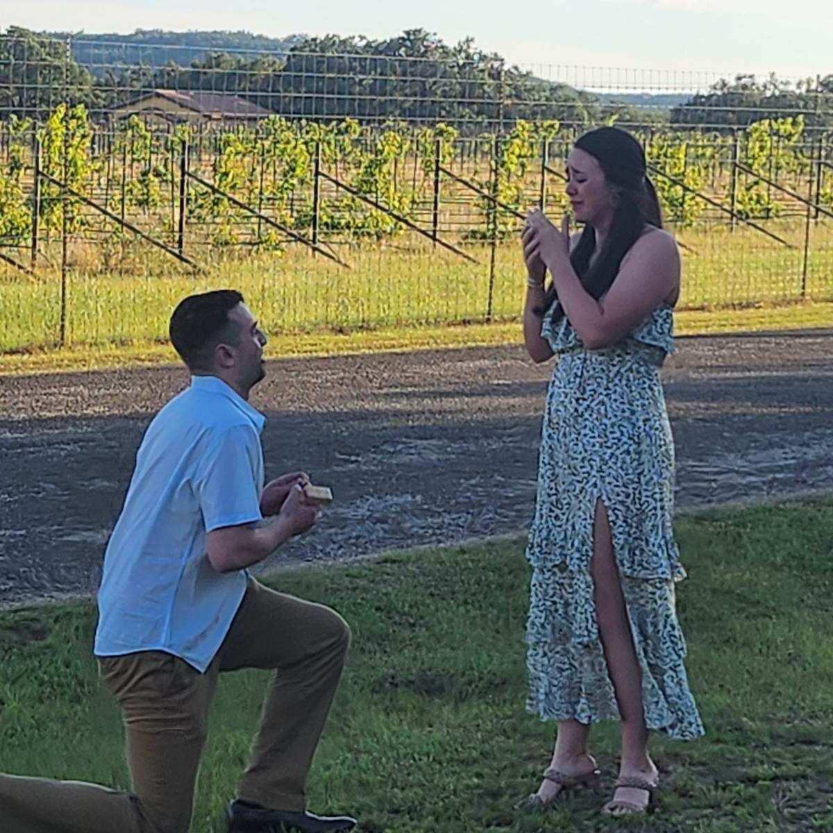 "Will you marry me?'