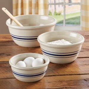 Cavendish Stoneware Mixing Bowls, Set of 3