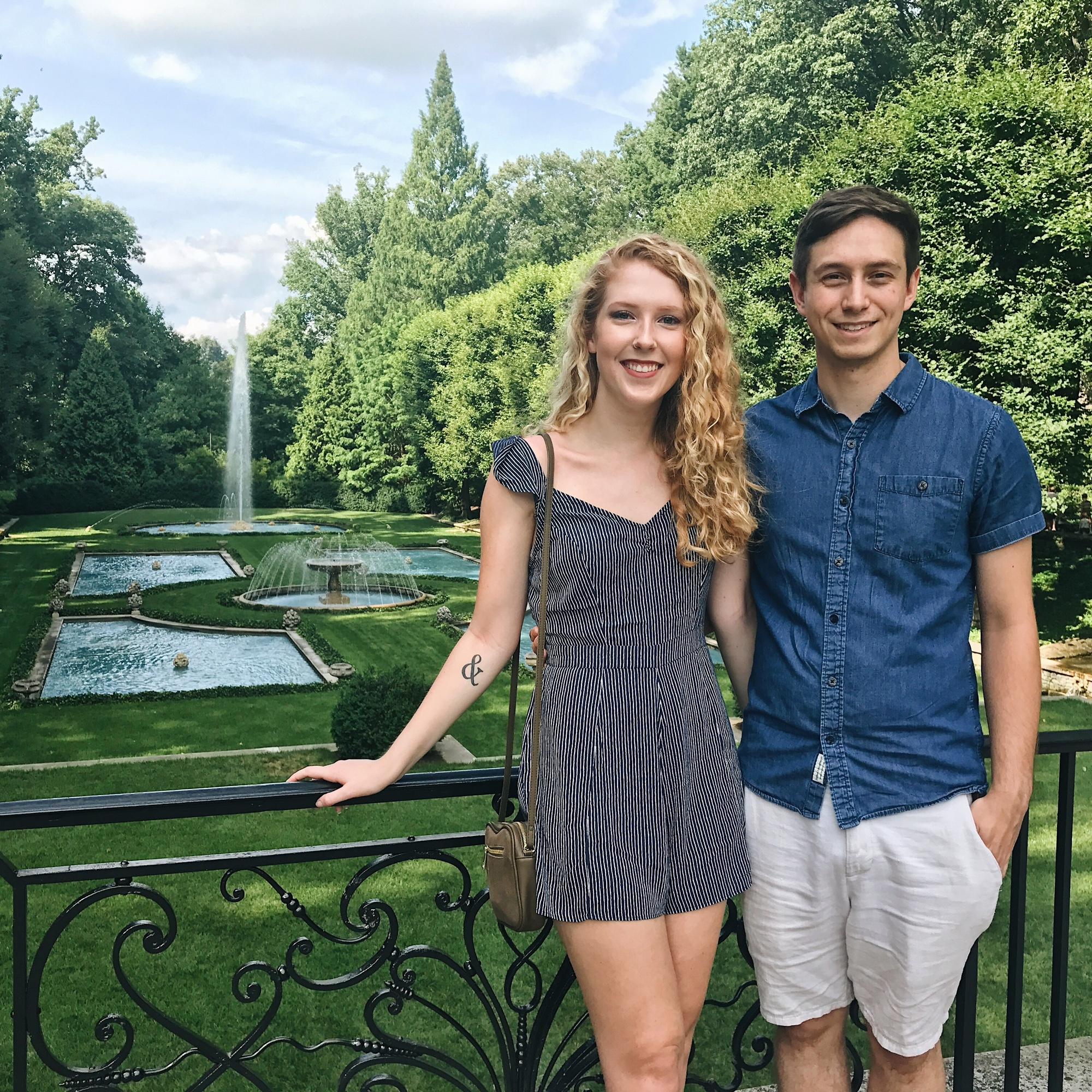 Longwood gardens, our favorite!