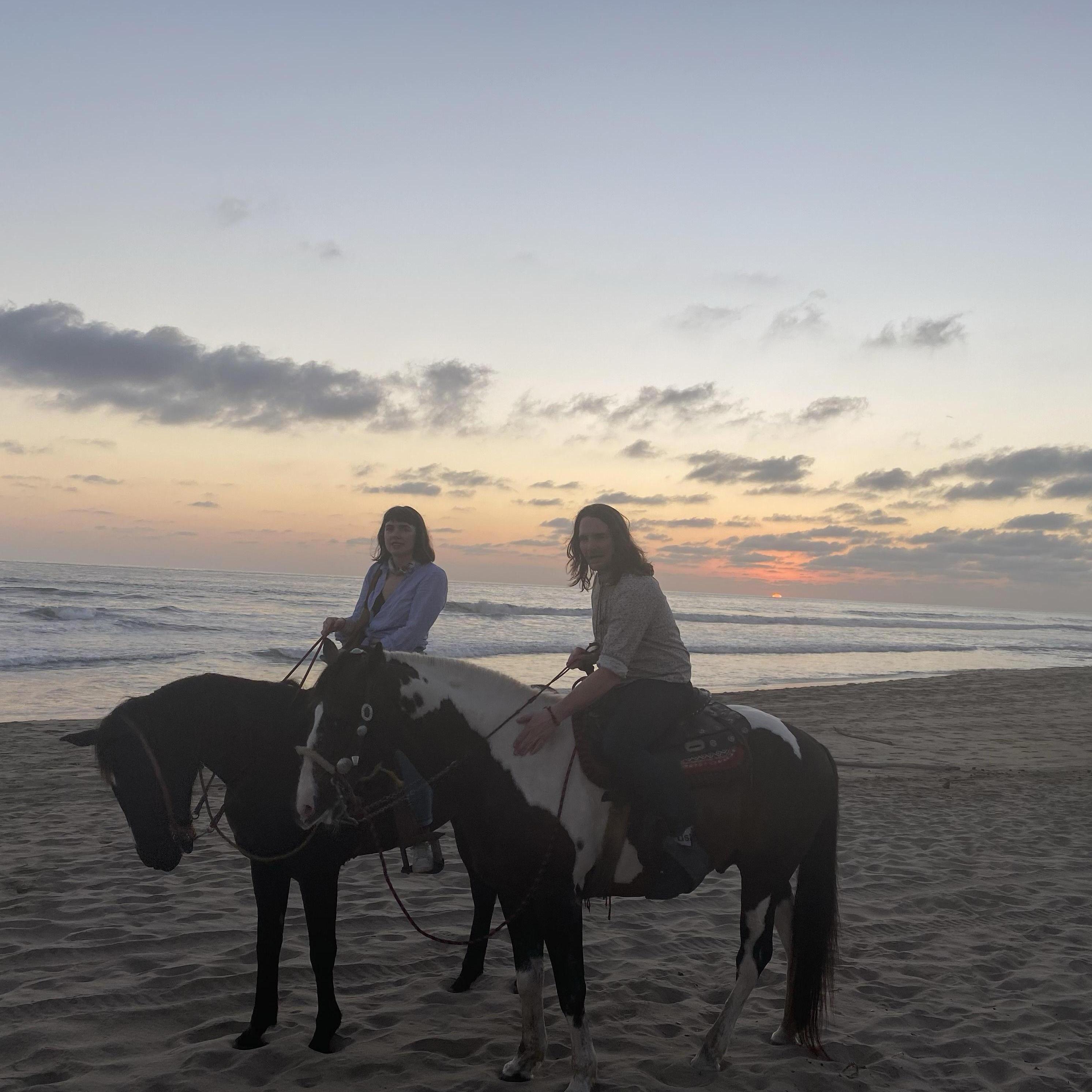 Horseback in Mexico for Chris's birthday
