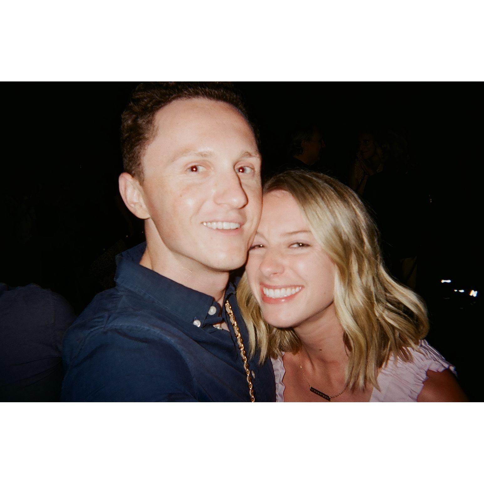 One of our first dates in Chicago