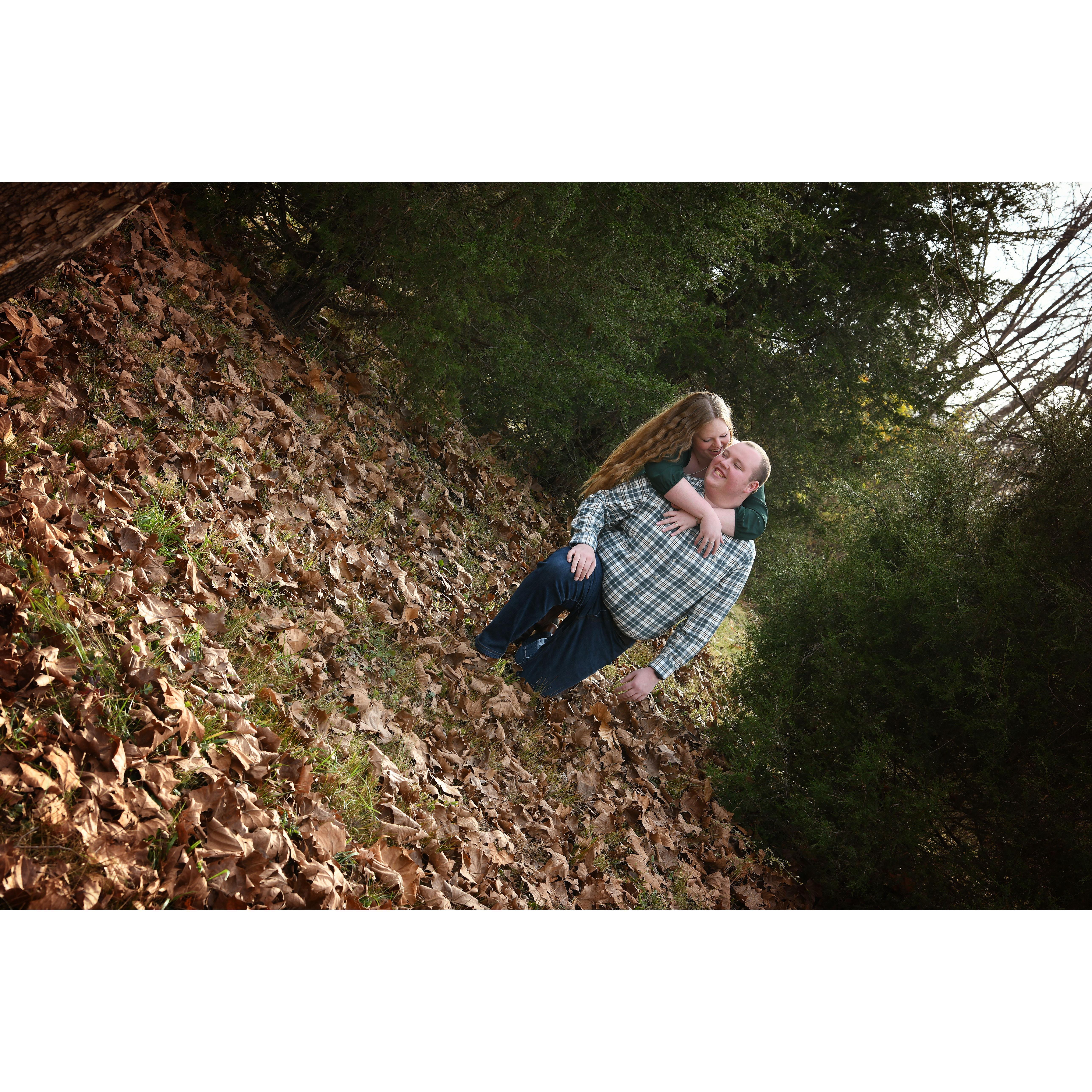 One of our favorite pics from our first engagement session <3