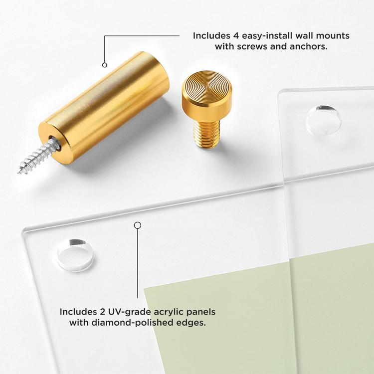 Wexel Art, Double Panel Gold Wall Frame | Zola