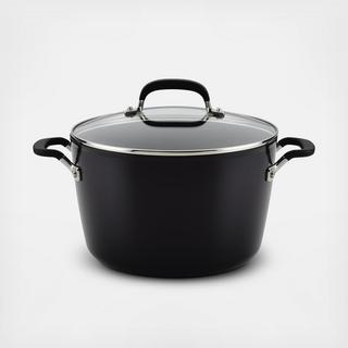 Hard Anodized Nonstick Stockpot with Lid