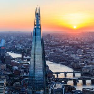 Sunset at the Shard