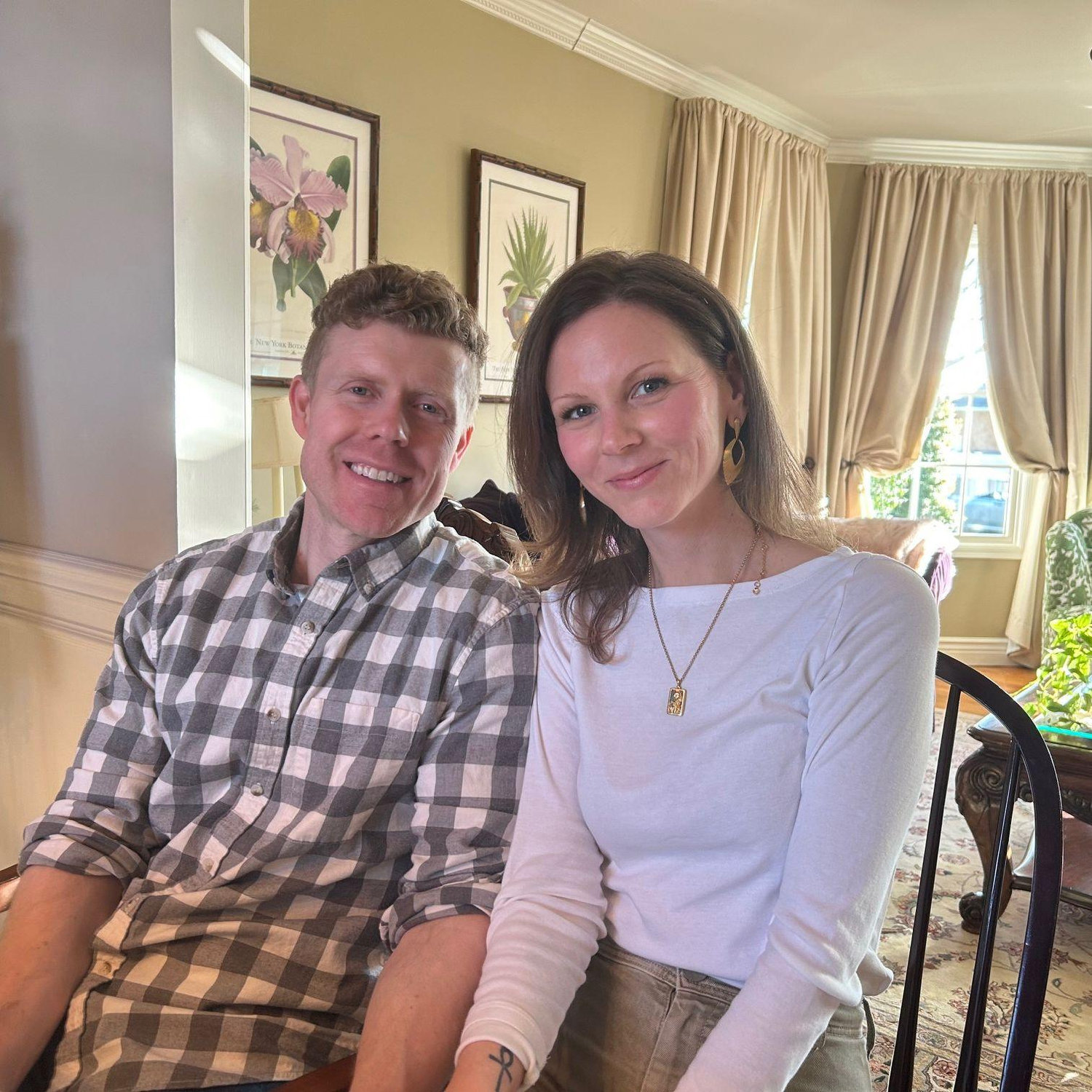 The first time their families had dinner altogether at the Byrne Residence.