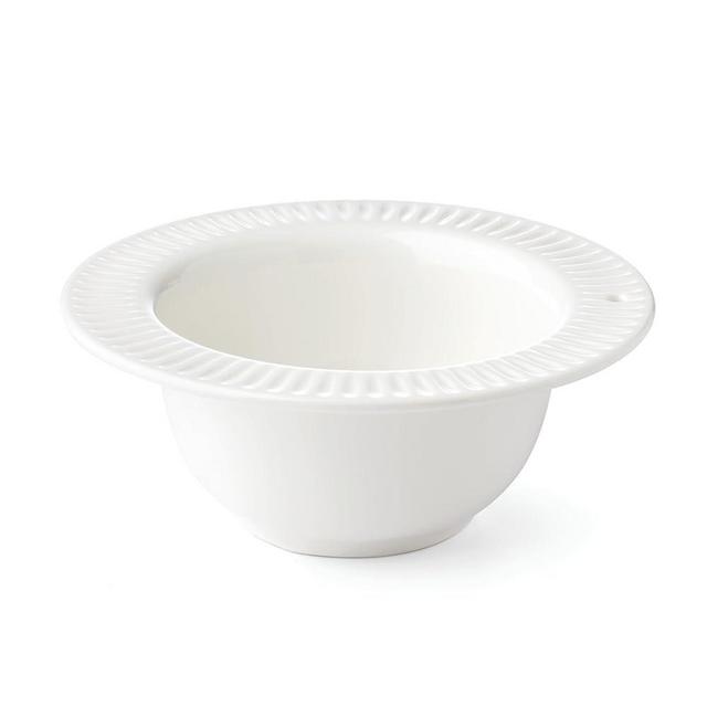 LENOX Profile Poppers Small Round Bowl, 1.19,White