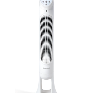 Honeywell QuietSet Whole Room Oscillating Tower filter Fan with Remote, White, HYF260