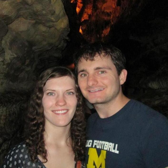 In the caves of Ruby Falls in Chattanooga, Tennessee August 2014