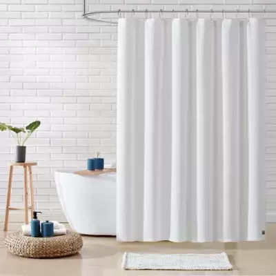 UGG® Devon 72-Inch x 84-Inch Shower Curtain in White