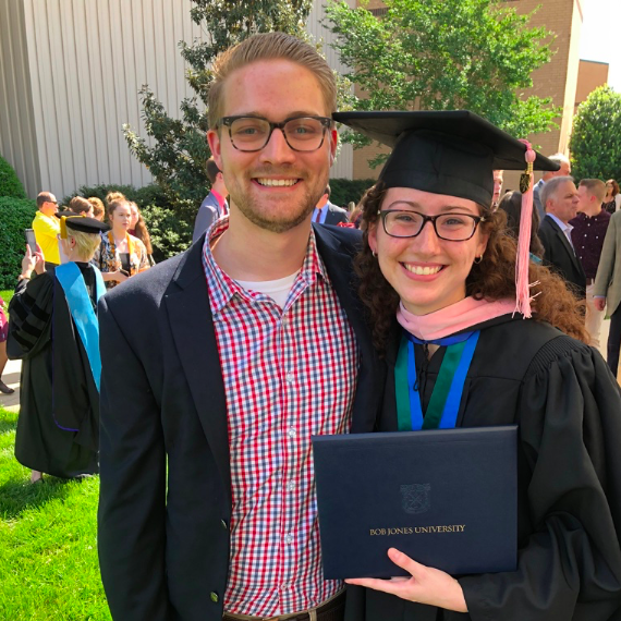 Graduation from Bob Jones - May 3, 2019