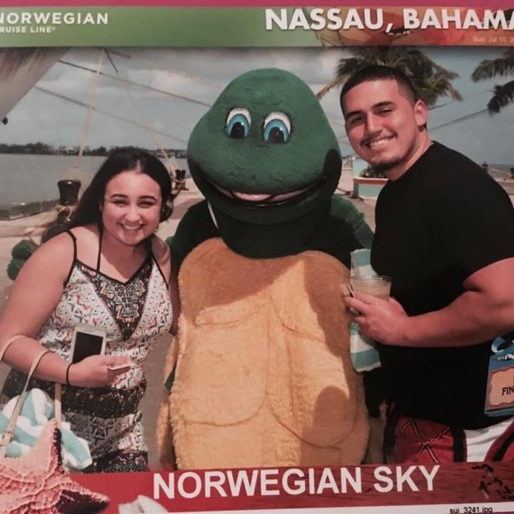 2nd cruise vacation togeher to Nassau Bahamas July 2016