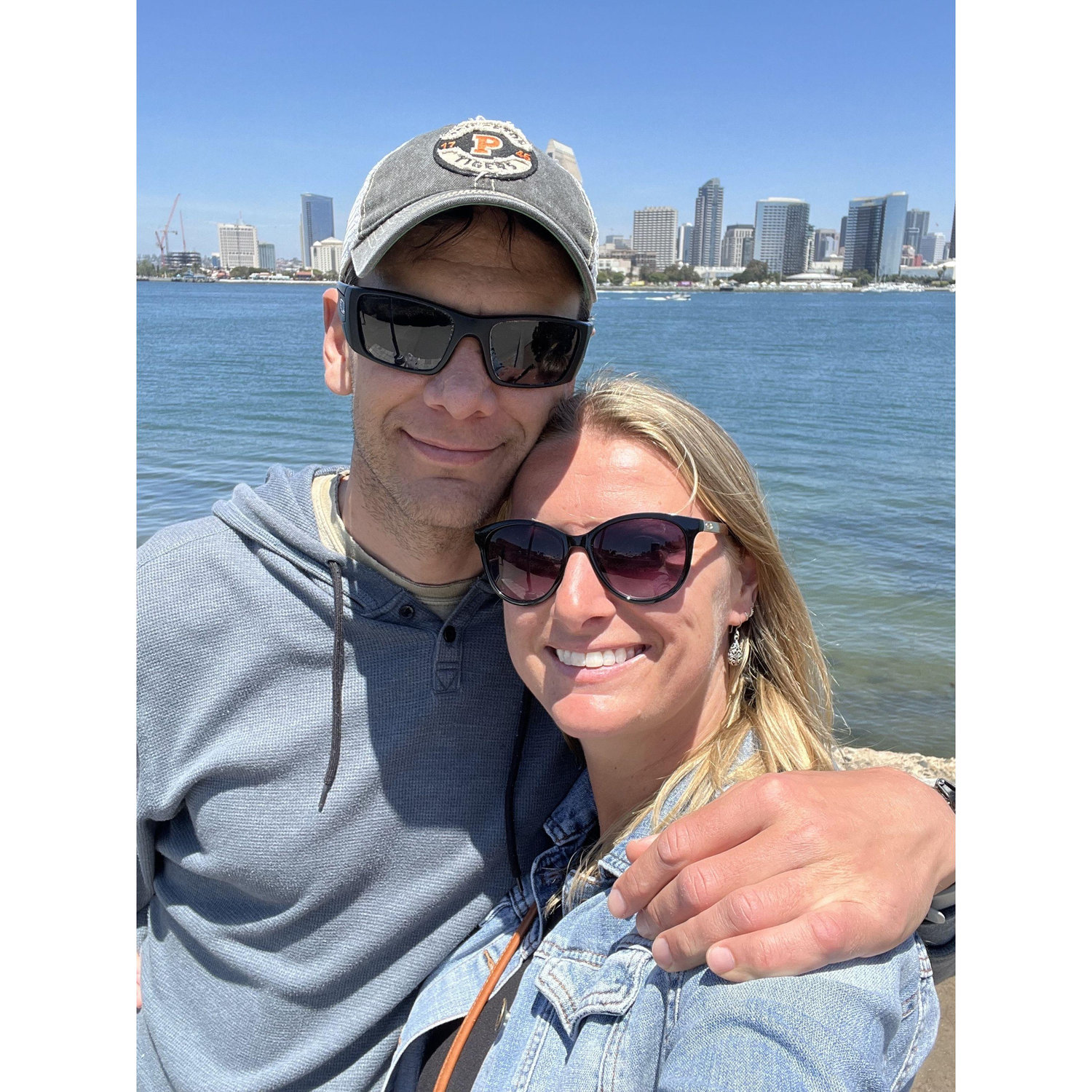 Our first selfie ever - May 2022 in Coronado