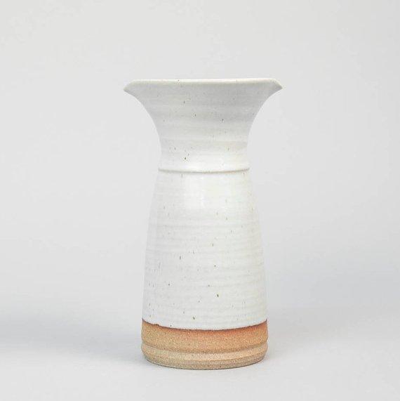 Carafe, hand thrown stoneware by Hanselmann Pottery