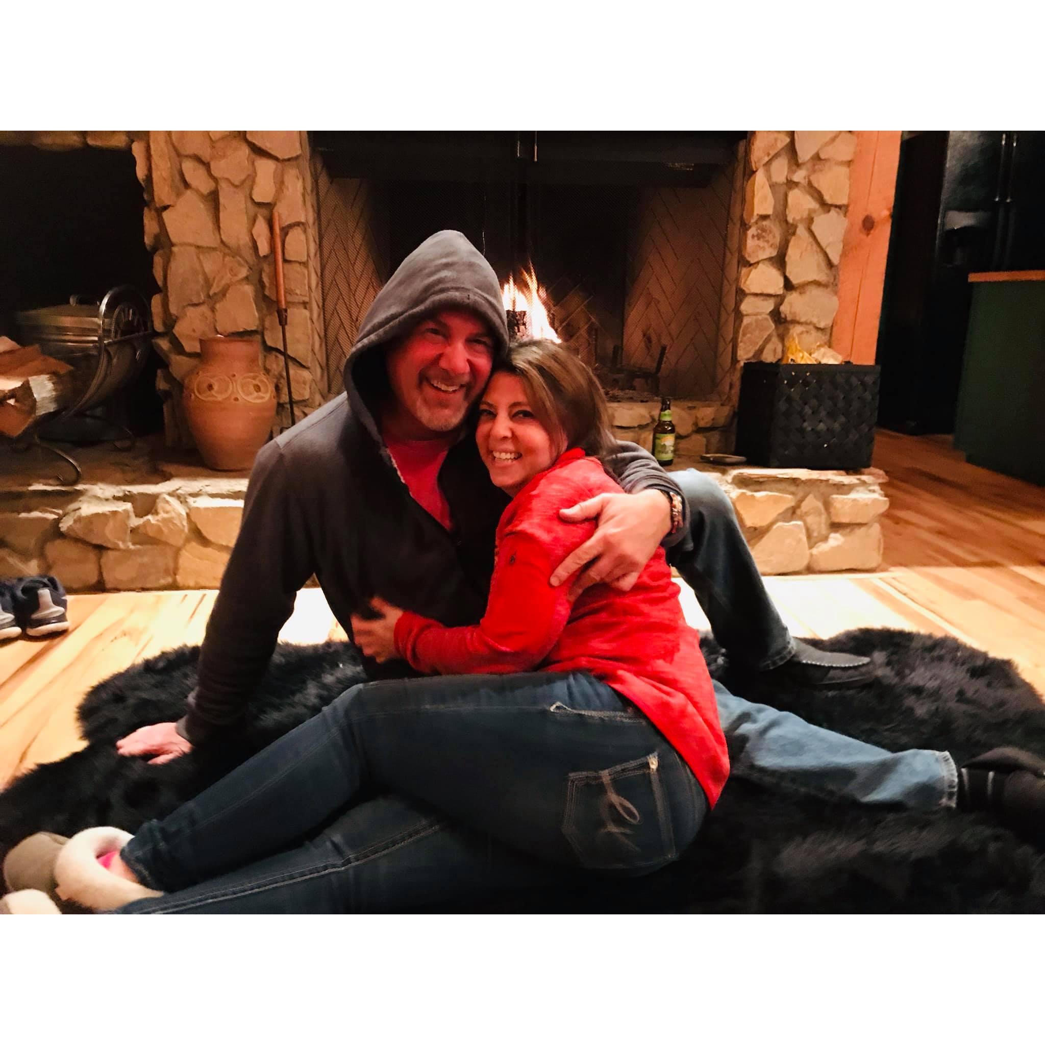 New Years 2019 outside of Asheville, NC with awesome friends!