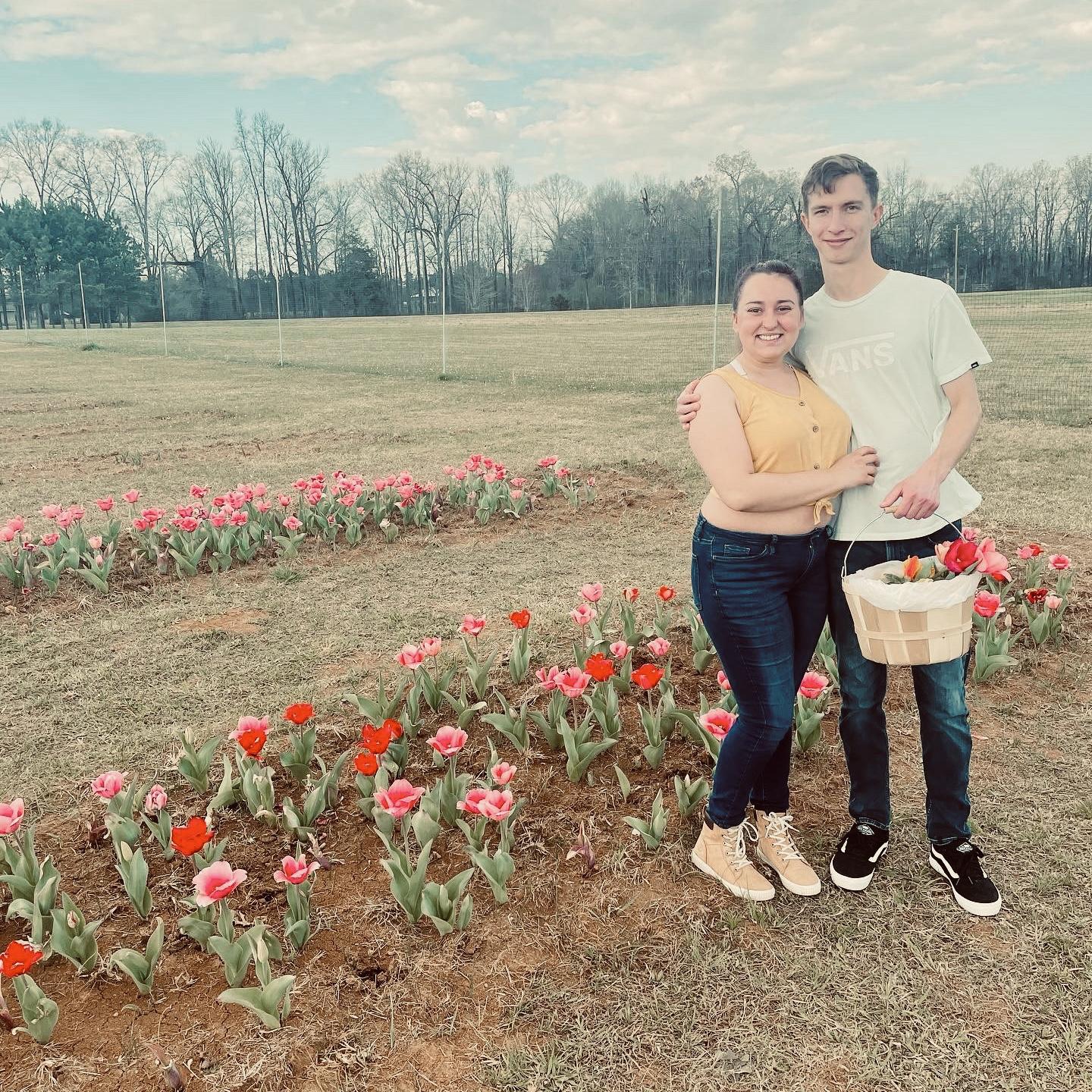 One of our first photos ever as a couple 🥹🥹